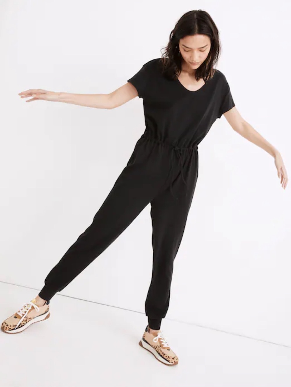 Madewell MWL Breeze Drawstring Jumpsuit
